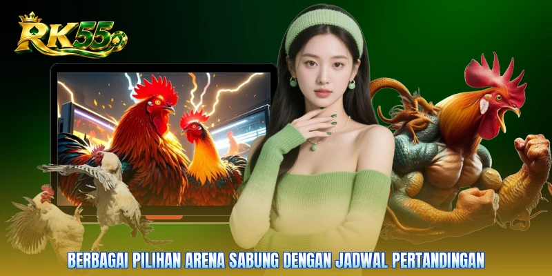 Berbagai pilihan arena sabung dengan jadwal pertandingan