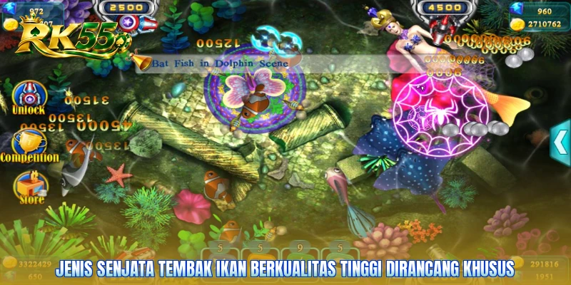 Jenis senjata tembak ikan berkualitas tinggi dirancang khusus
