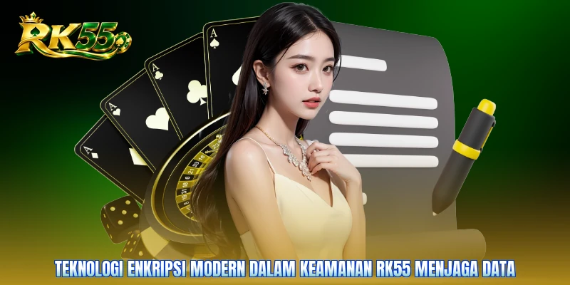 Teknologi enkripsi modern dalam keamanan RK55 menjaga data